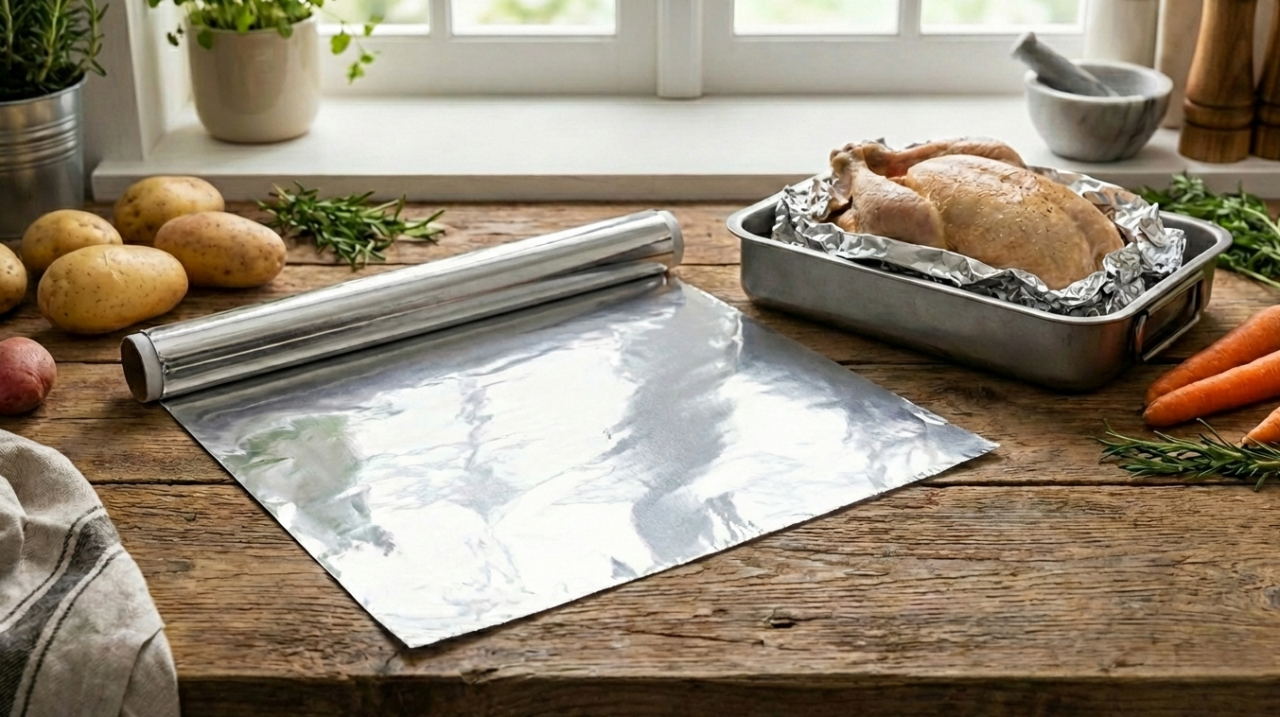 Papel-alumínio tem lado certo? A verdade que pouca gente conhece na cozinha