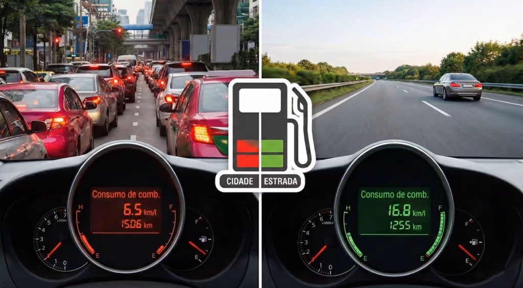 Por que o consumo aumenta tanto no trânsito da cidade?