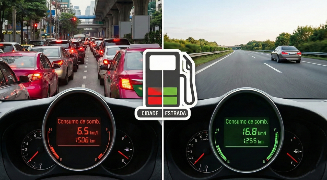 Por que o consumo aumenta tanto no trânsito da cidade?