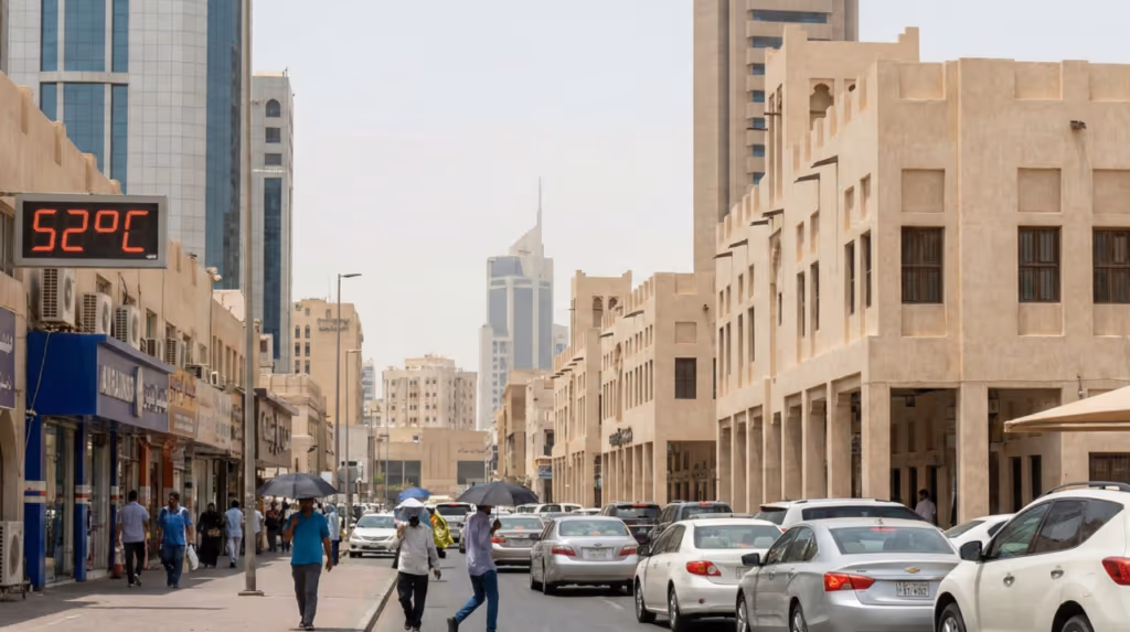 Como é viver na cidade mais quente do mundo onde o calor passa dos 50 °C