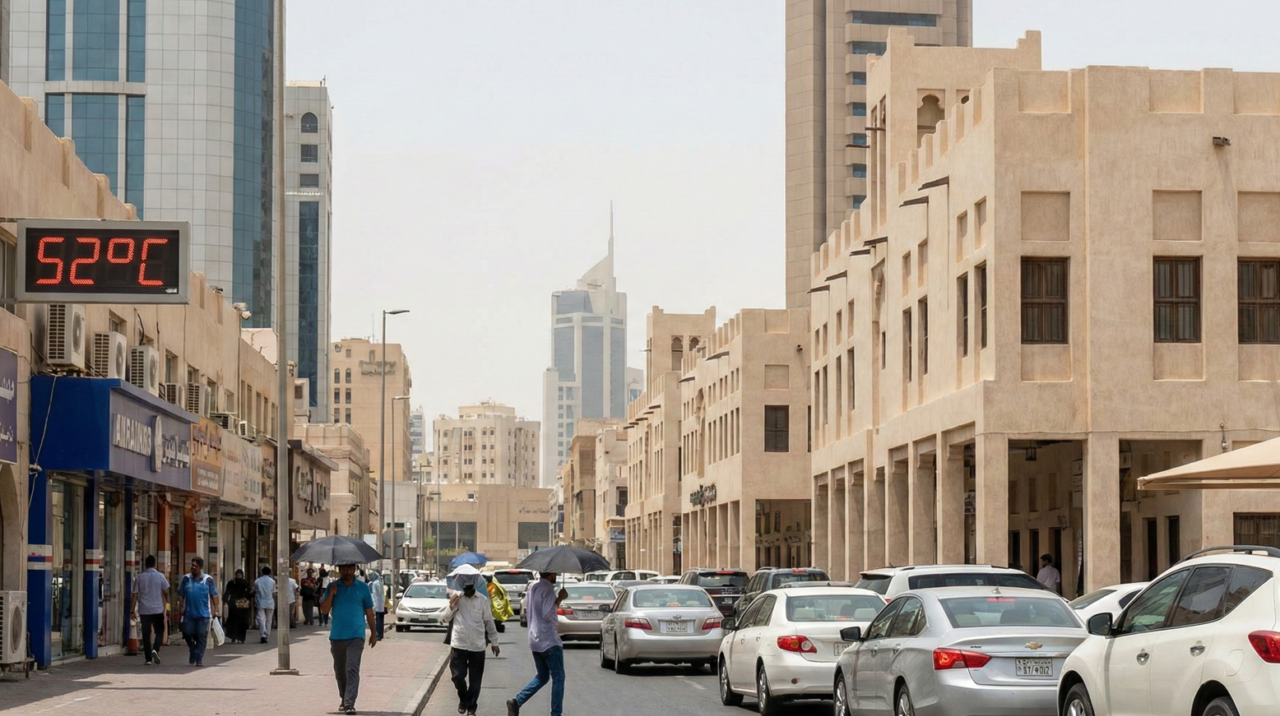 Como é viver na cidade mais quente do mundo onde o calor passa dos 50 °C