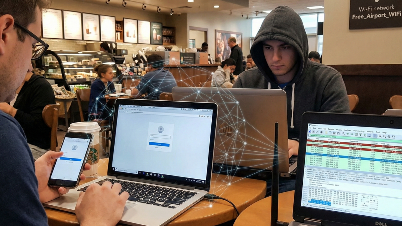 O erro silencioso ao usar Wi-Fi público que quase todo mundo comete sem perceber