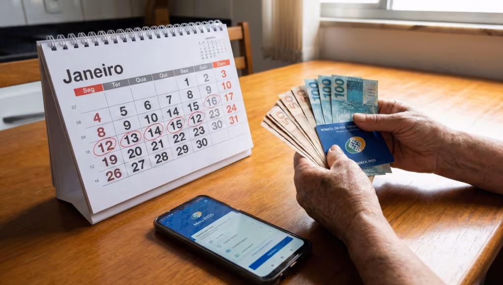 Calendário do INSS de janeiro já considera reajuste e define datas de pagamento