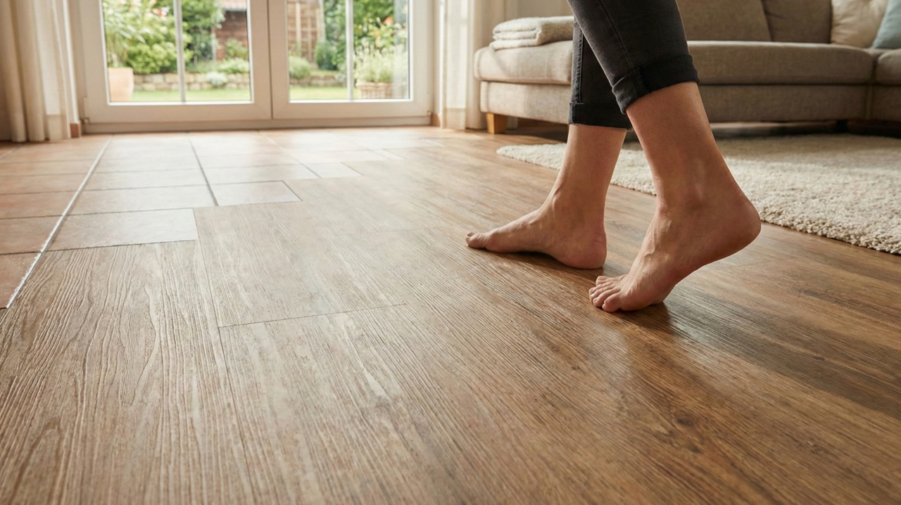 Por que tanta gente está trocando piso frio por vinílico nas casas