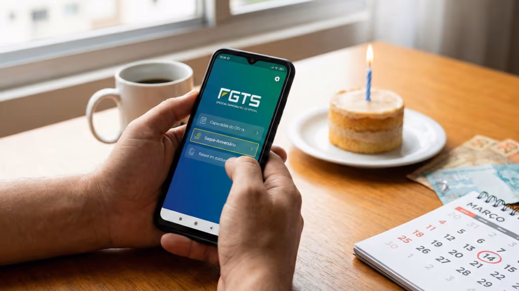 Como funciona o Saque-Aniversário FGTS e o que muda para o trabalhador em 2026