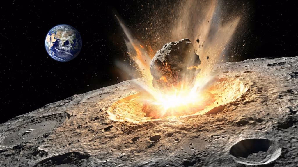 Impacto gigante pode ter mudado o interior da Lua e deixado marcas visíveis até hoje