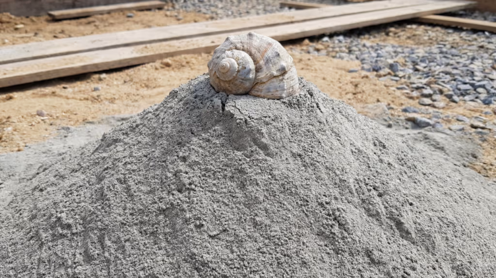 Uma alternativa ao cimento pode estar nas conchas marinhas e isso muda tudo