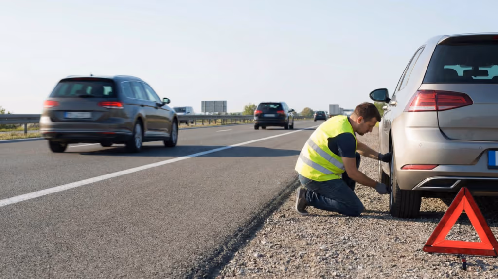 O que o Código de Trânsito diz sobre parar no acostamento