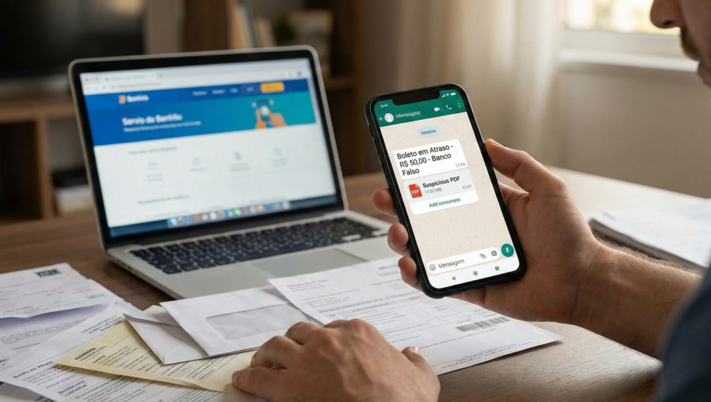 Boletos falsos são emitidos para cobranças que nem existem