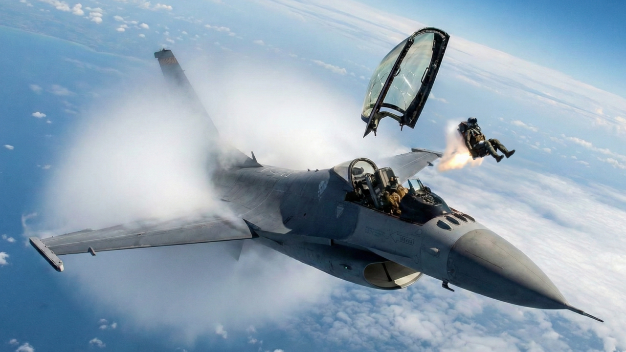 O que acontece com o corpo quando um piloto ejeta a Mach 1