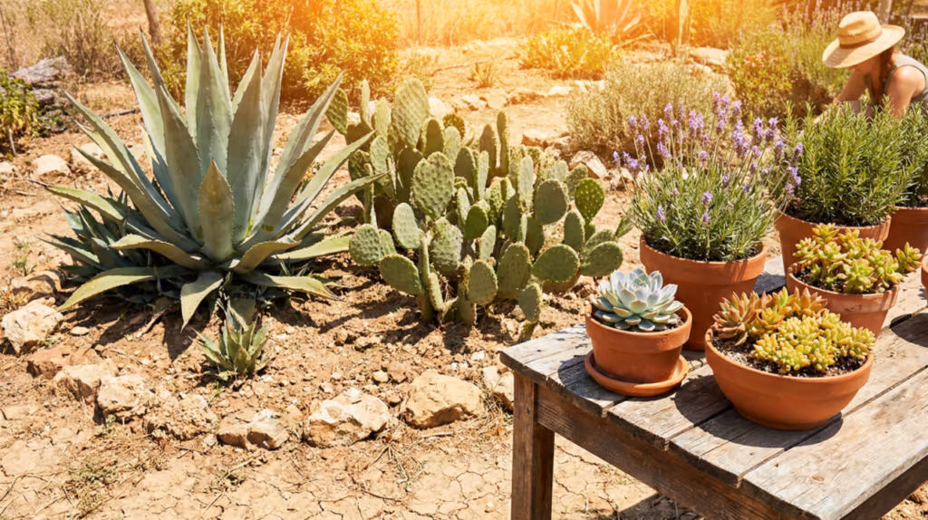 Essas plantas resistem à seca e ao calor extremo sem dar muito trabalho