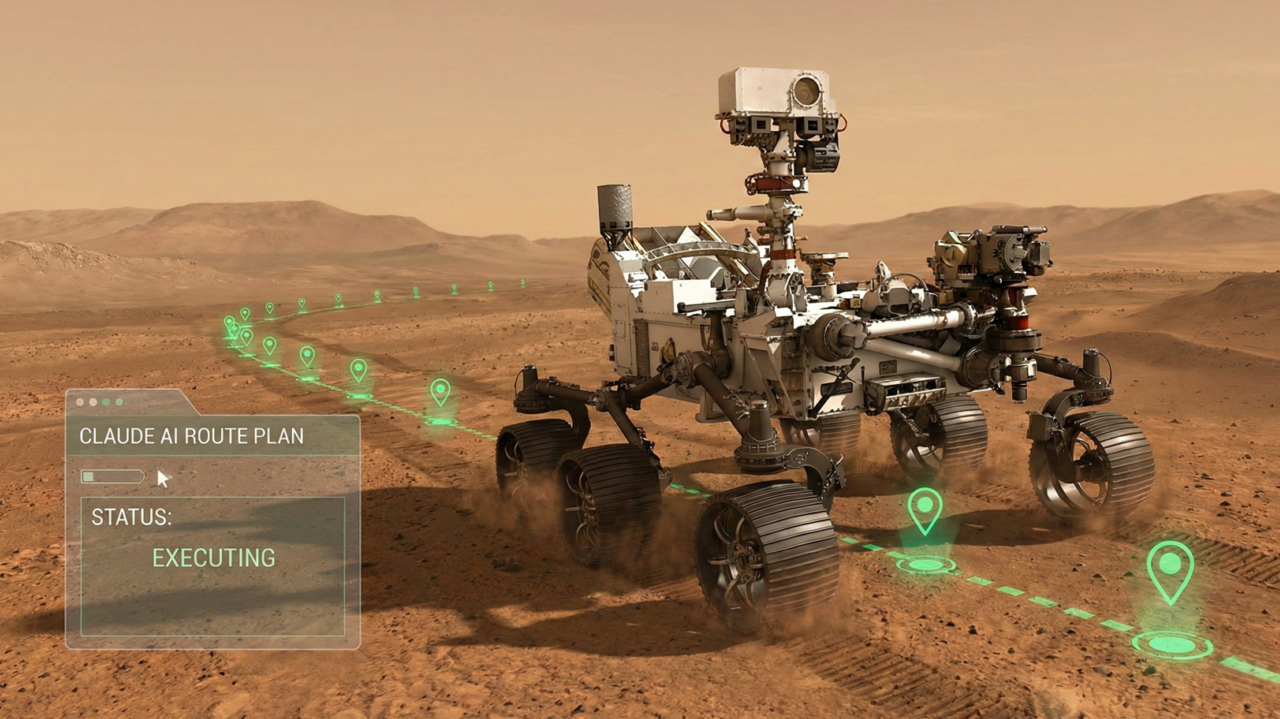NASA testa Claude em Marte e abre caminho para exploração espacial mais autônoma