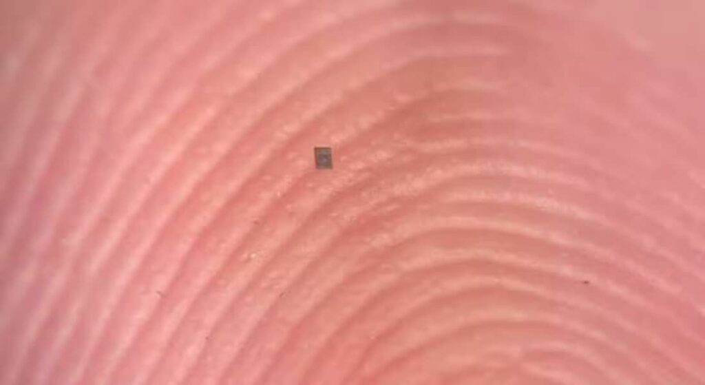 Cientistas criam o menor robô autônomo do mundo, menor que um grão de sal