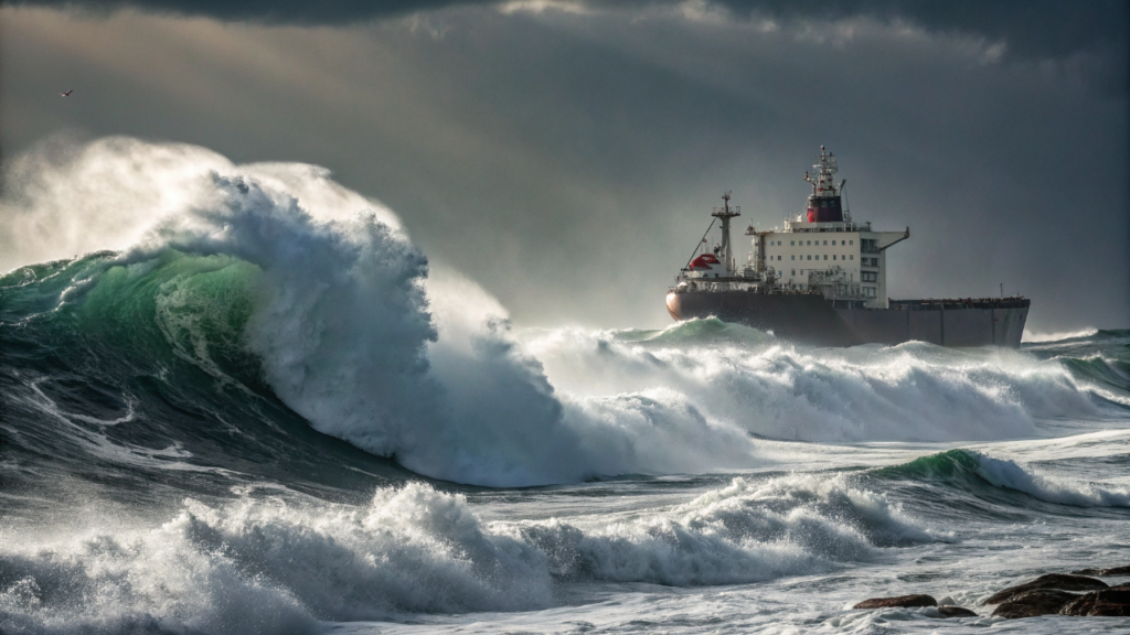 Navios modernos gastam 6 mil km a mais para evitar essa rota mortal