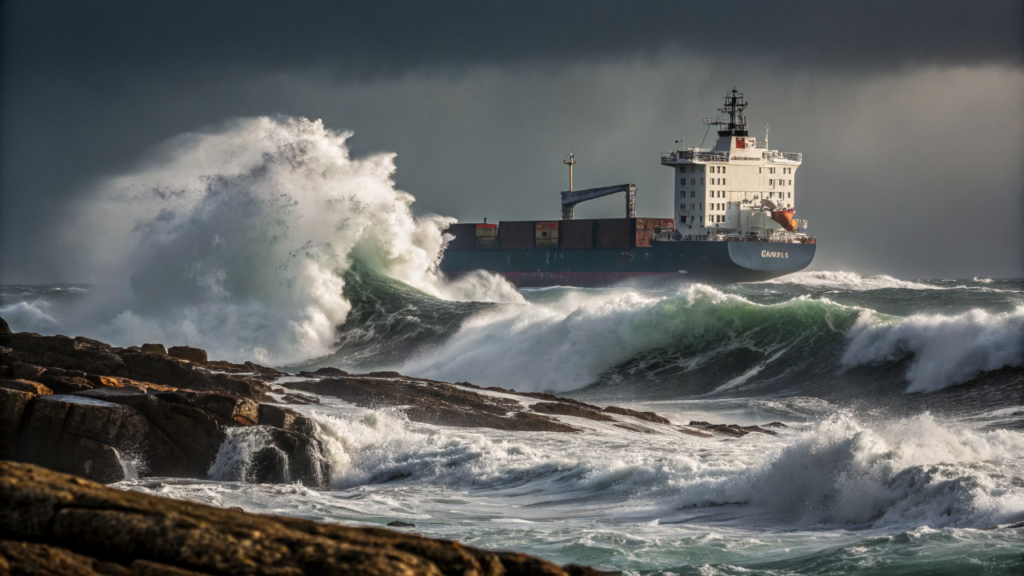 Navios modernos gastam 6 mil km a mais para evitar essa rota mortal