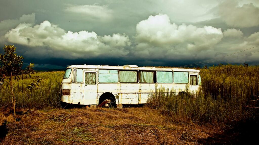 Esses irmãos guardam ônibus antigos na garagem e um deles tem apenas 57 mil quilômetros rodados