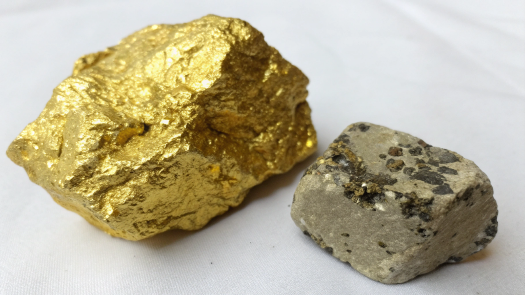 Esse mineral brilhante enganou milhares de garimpeiros e até financiou expedições inteiras