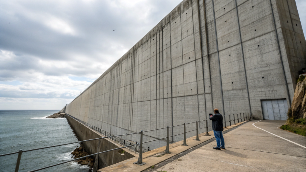 Japão gastou 12 bilhões em muralha de 400 km para segurar o mar