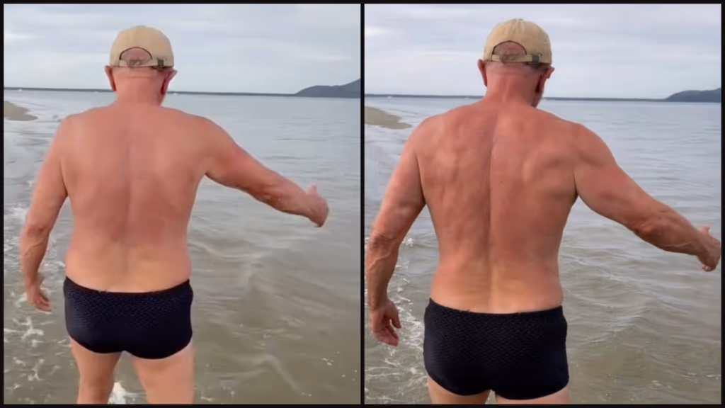 Petistas fantasiam com Lula musculoso