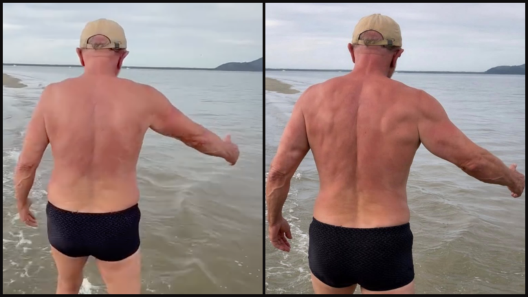 Petistas fantasiam com Lula musculoso