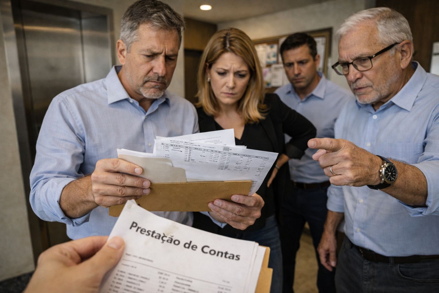 Quando o síndico não presta contas, o problema já não é financeiro — é de poder