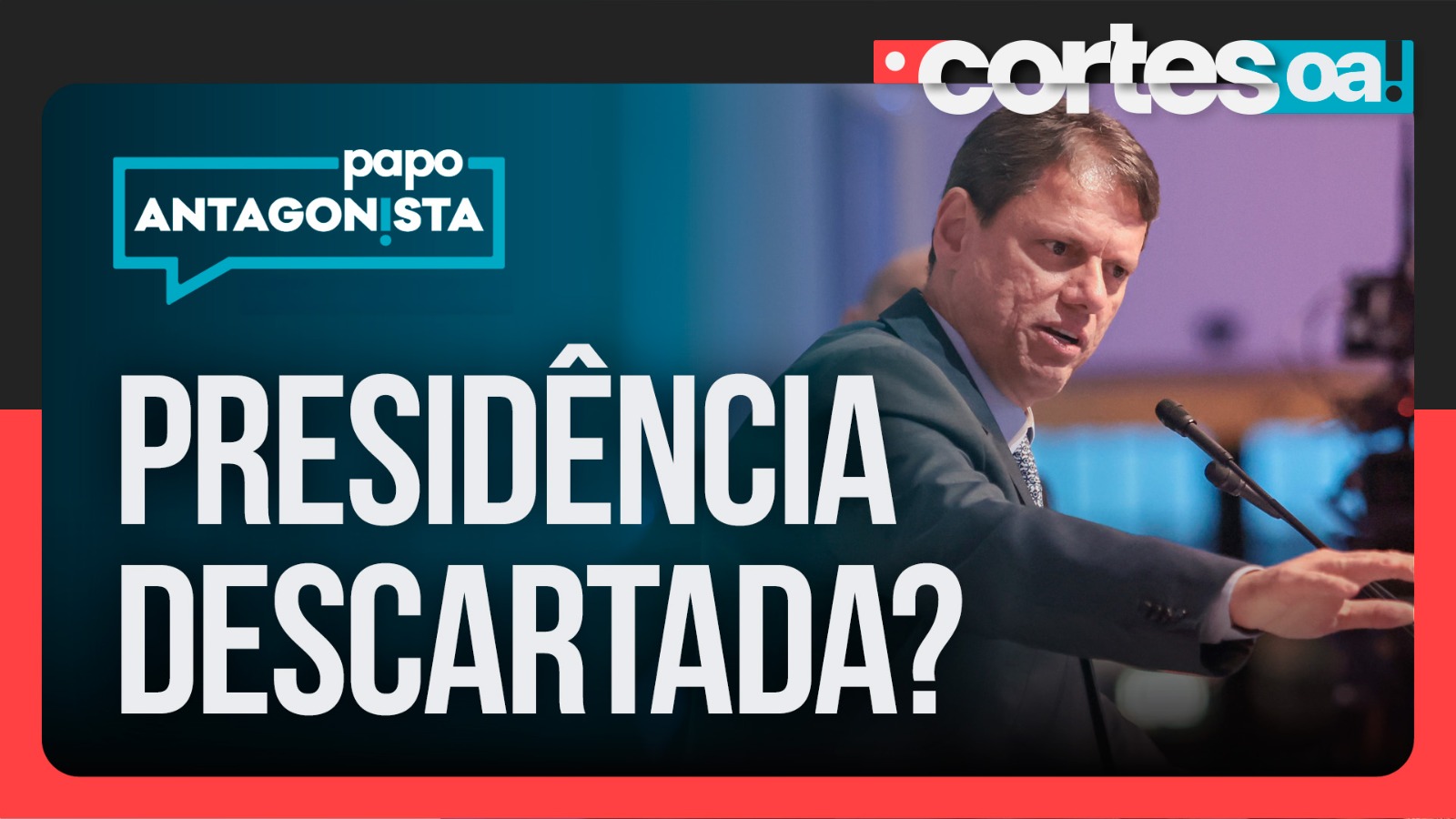 Eleições 2026: Tarcísio joga parado