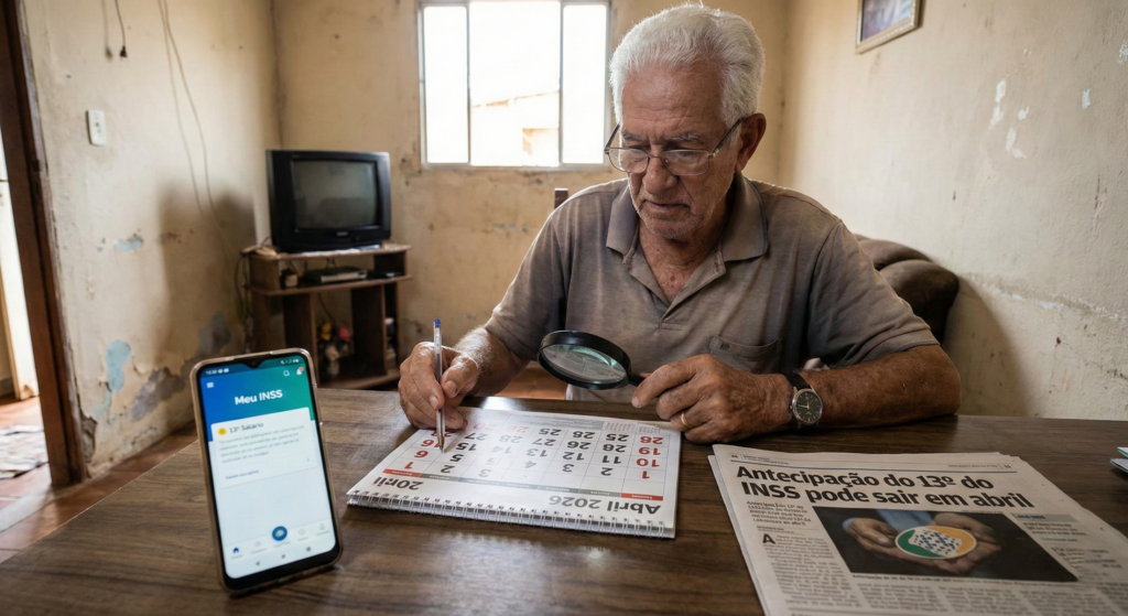13º do INSS em 2026 é antecipado e já tem calendário confirmado para aposentados e pensionistas