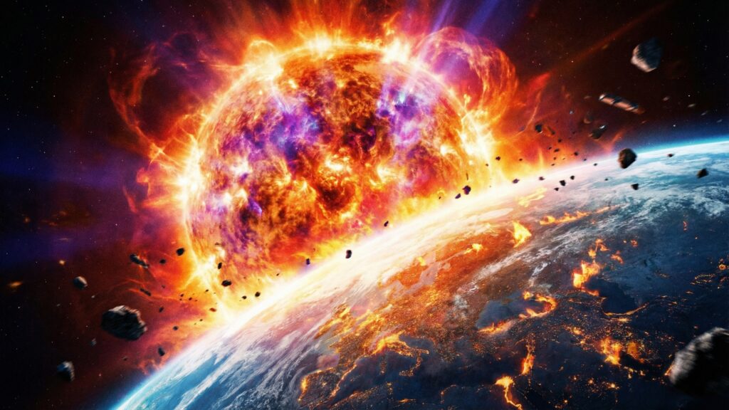 Adeus à vida na Terra cientistas da NASA descobriram a data em que o vai Sol explodir