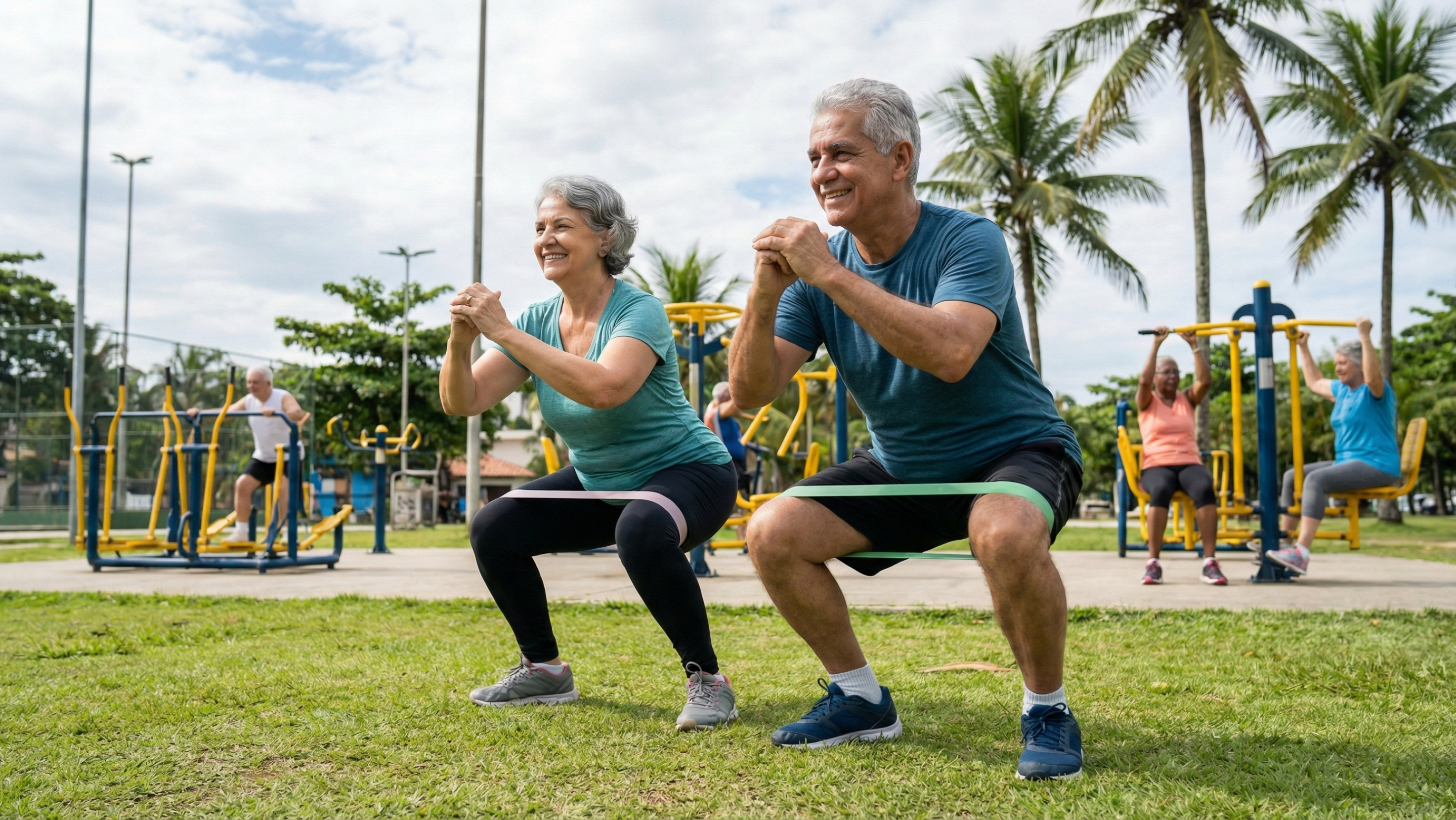Quantos agachamentos por dia ajudam a manter a massa muscular depois dos 50
