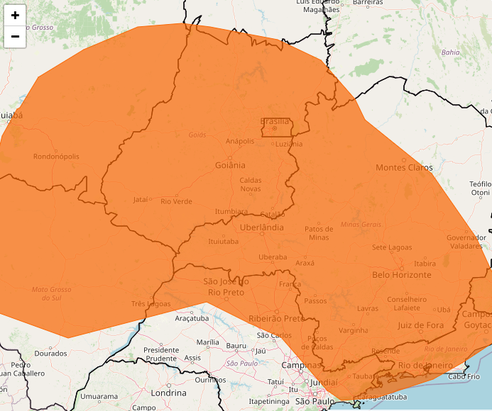 Alerta do Inmet para fortes chuvas entre os dias 04 e 06, veja as regiões