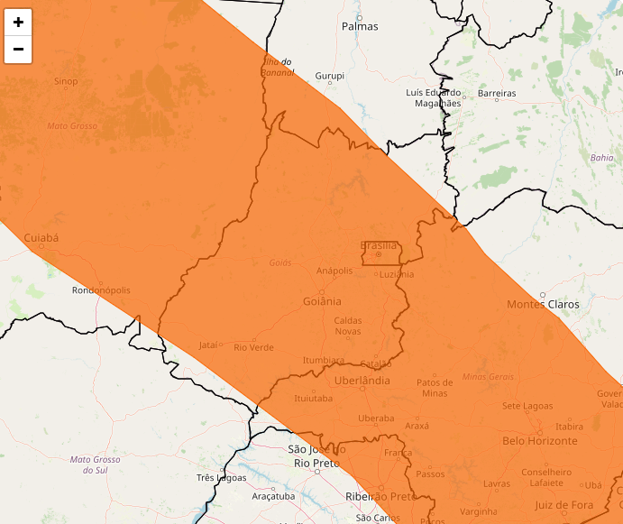 Alerta do Inmet para fortes chuvas nos dias 05 e 06, veja as regiões
