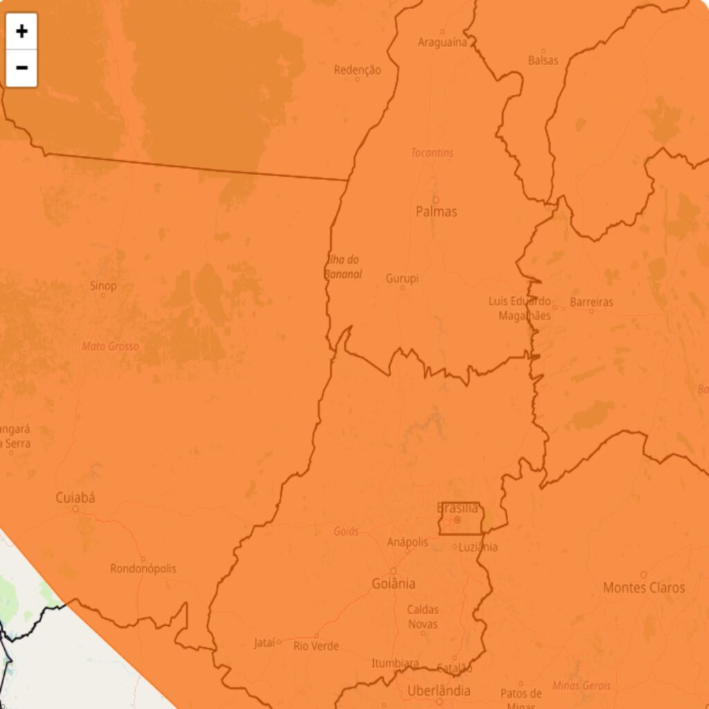 Alerta do Inmet para fortes chuvas nos dias 26 e 27, veja as regiões