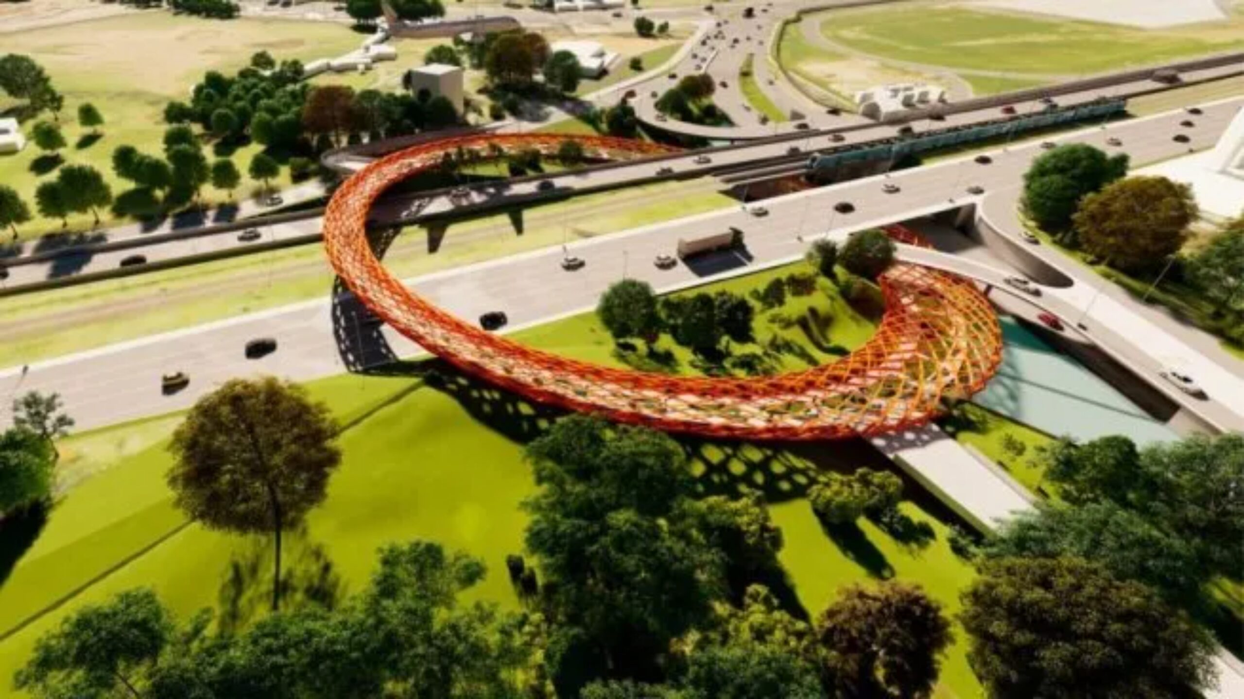 Túnel e ponte: imponente obra do tipo “anel” vai reduzir o tempo de viagem pela metade