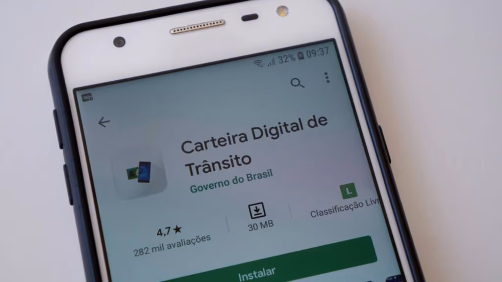 Quando dirigir só com o documento digital te dá multa?