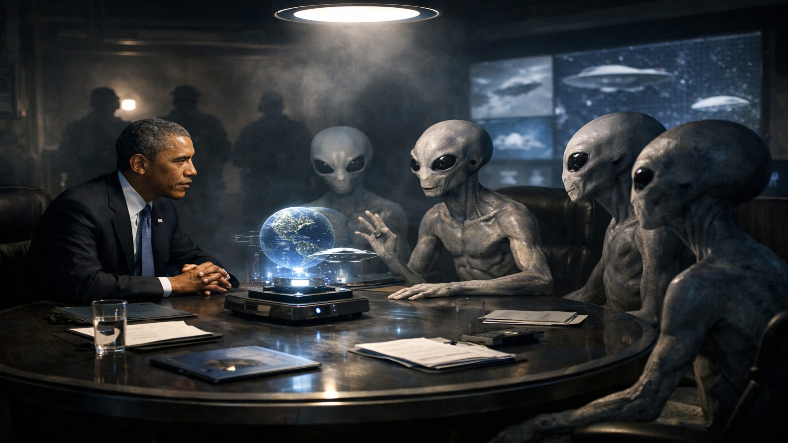 Barack Obama, ex-presidente do EUA, sobre extraterrestres: “Sim, eles existem!”