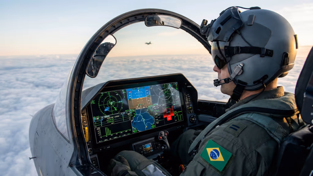 O detalhe invisível que decide a guerra aérea antes do contato entre caças
