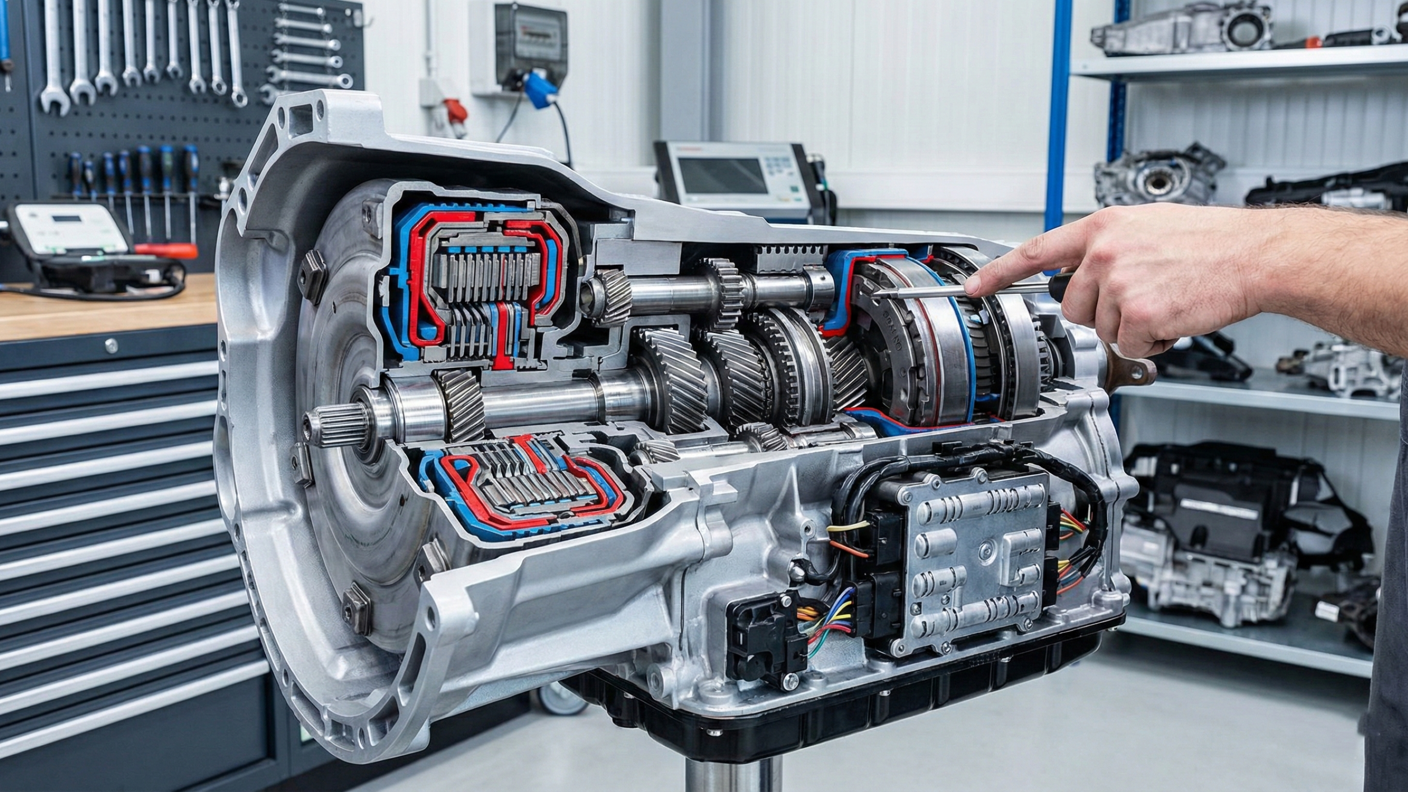 O câmbio de dupla embreagem que troca marchas mais rápido do que um piloto profissional