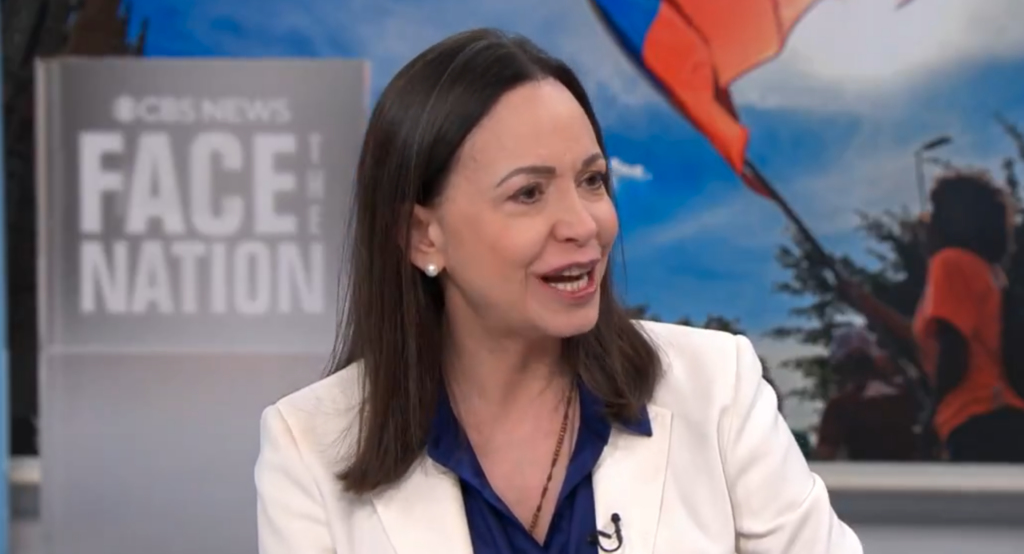 “Nossa gratidão ao povo americano é enorme”, diz María Corina