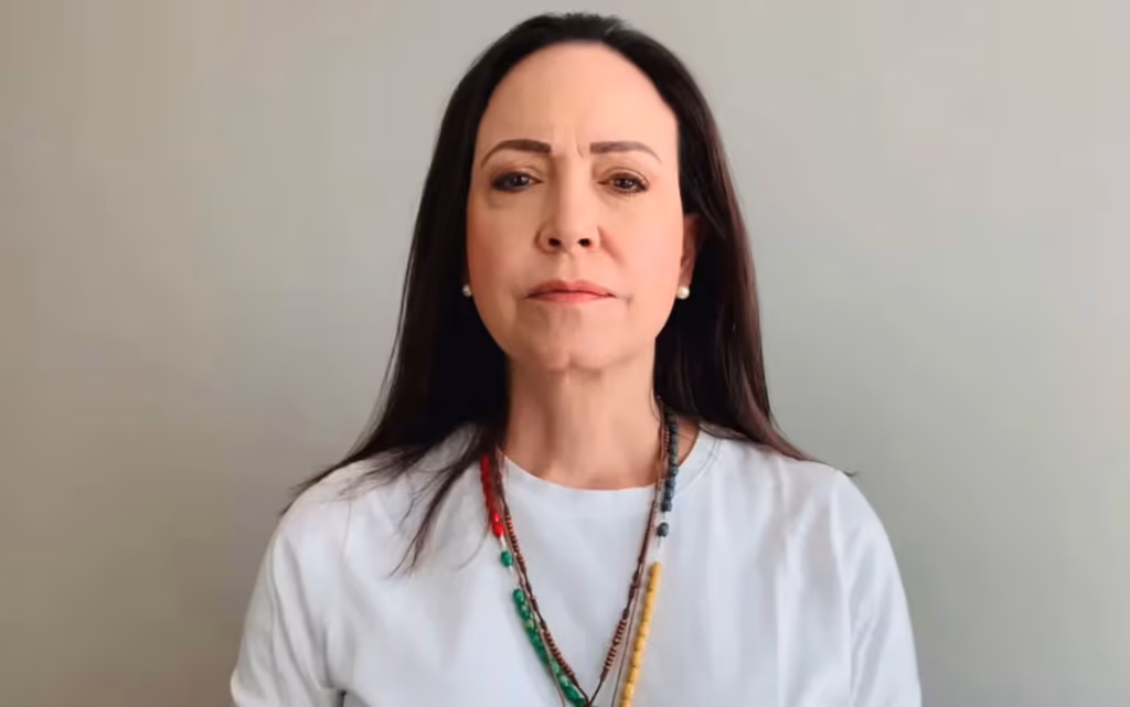 “Estamos muito próximos da liberdade”, diz María Corina Machado