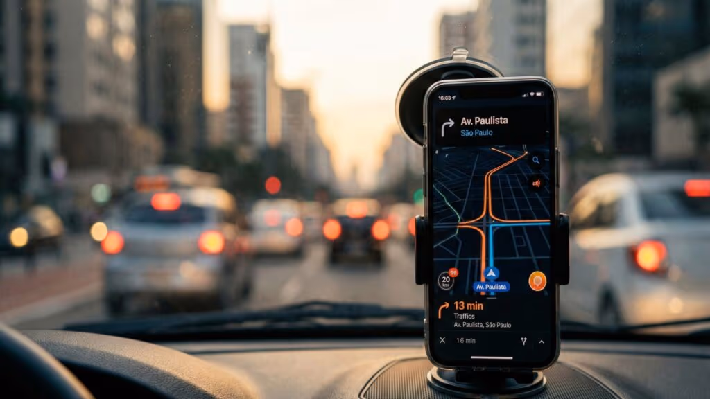 O que a polícia pode fazer se flagrar o Waze aberto no seu painel durante a blitz