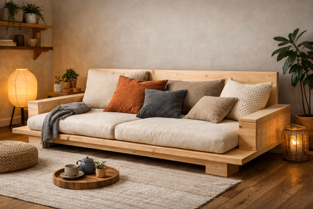 Como montar um sofá tatame simples e confortável em casa