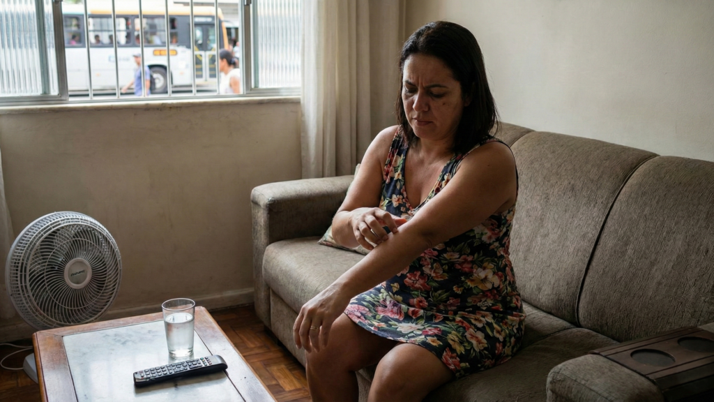 Por que a coceira piora quando você pensa nela?