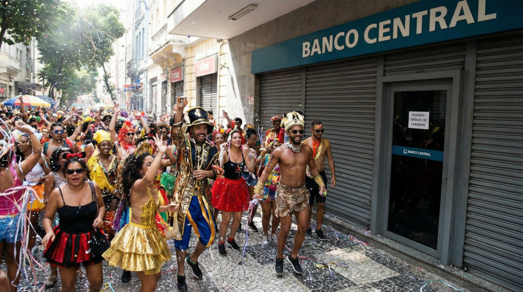 Comunicado dos bancos nesse Carnaval