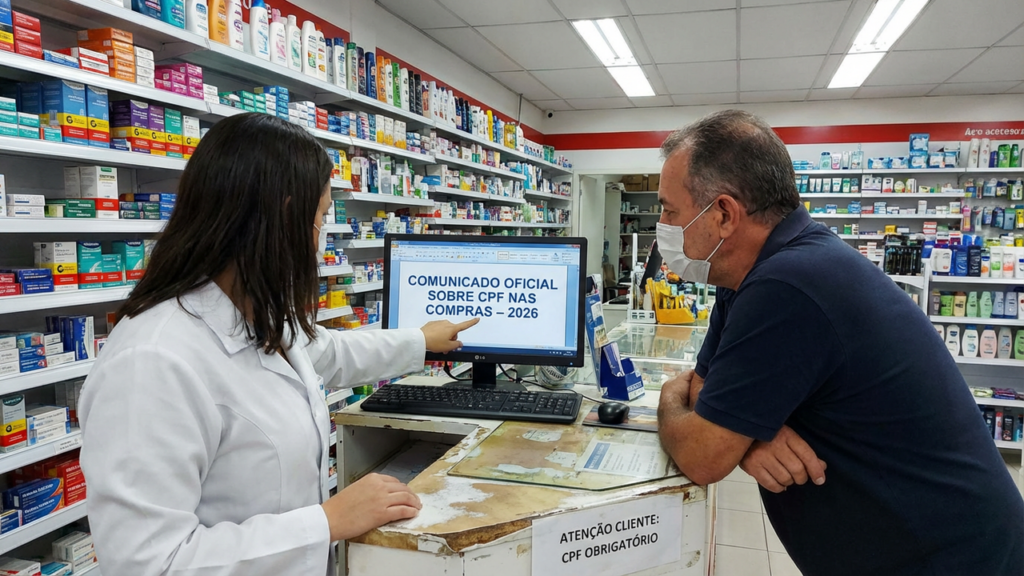 Comunicado oficial para todos que informam o CPF ao comprar em farmácias em 2026
