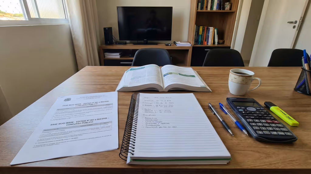 Concurso SAAE de Mogi Mirim abre 11 vagas e publica dois editais com inscrições em fevereiro de 2026