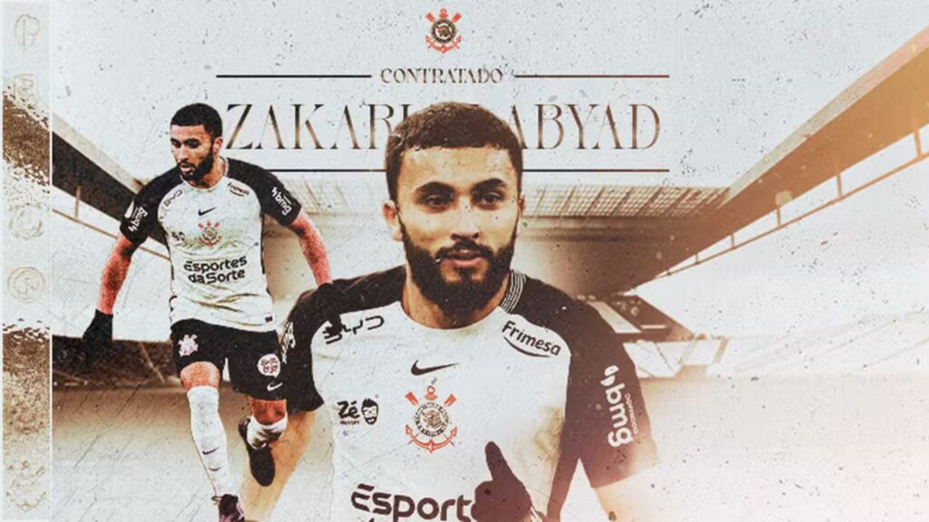 Corinthians anuncia contratação do meio-campista Zakaria, amigo de Memphis