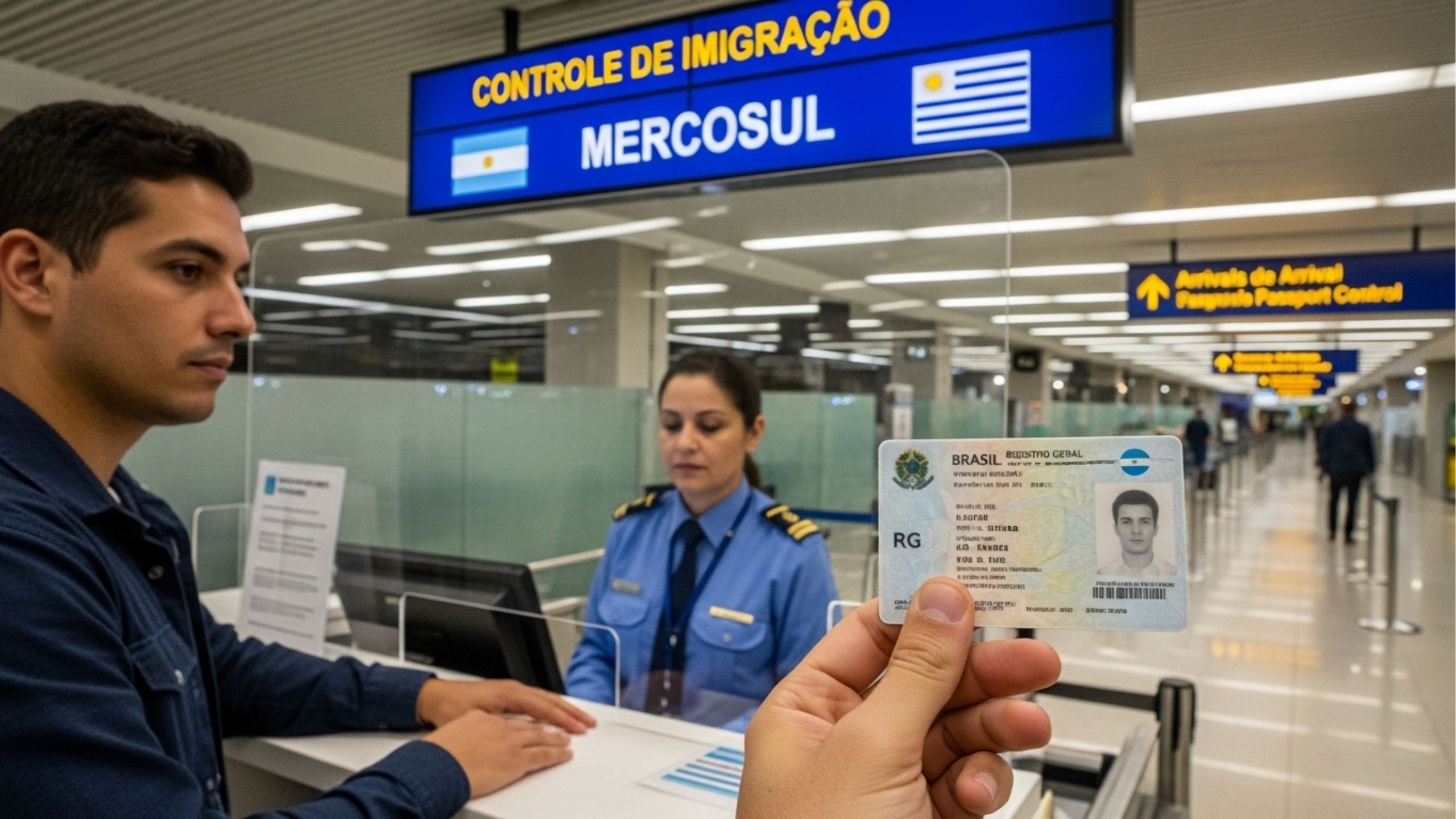 Você ainda precisa da sua carteira de identidade física para fazer viagens internacionais, entenda por quê