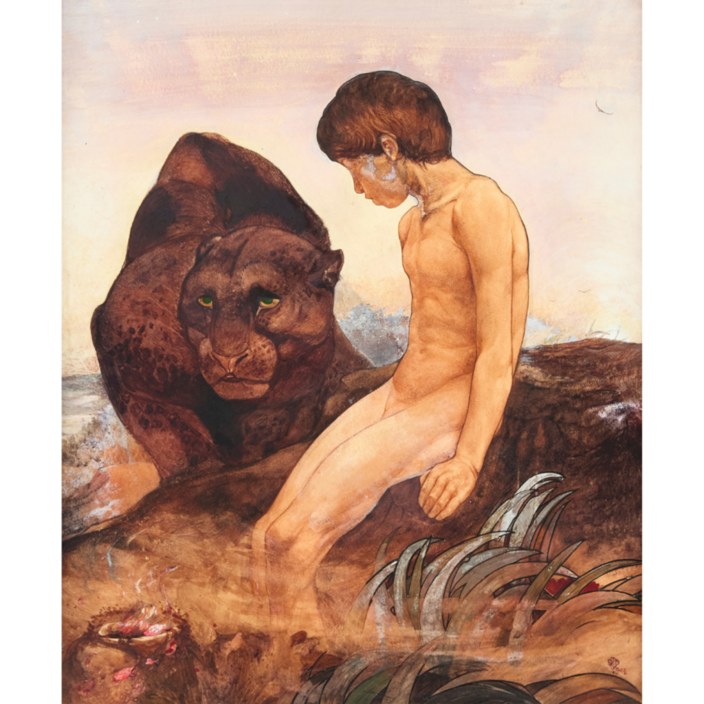 Ilustrações perdidas de "O Livro da Selva"" reaparecem após um século