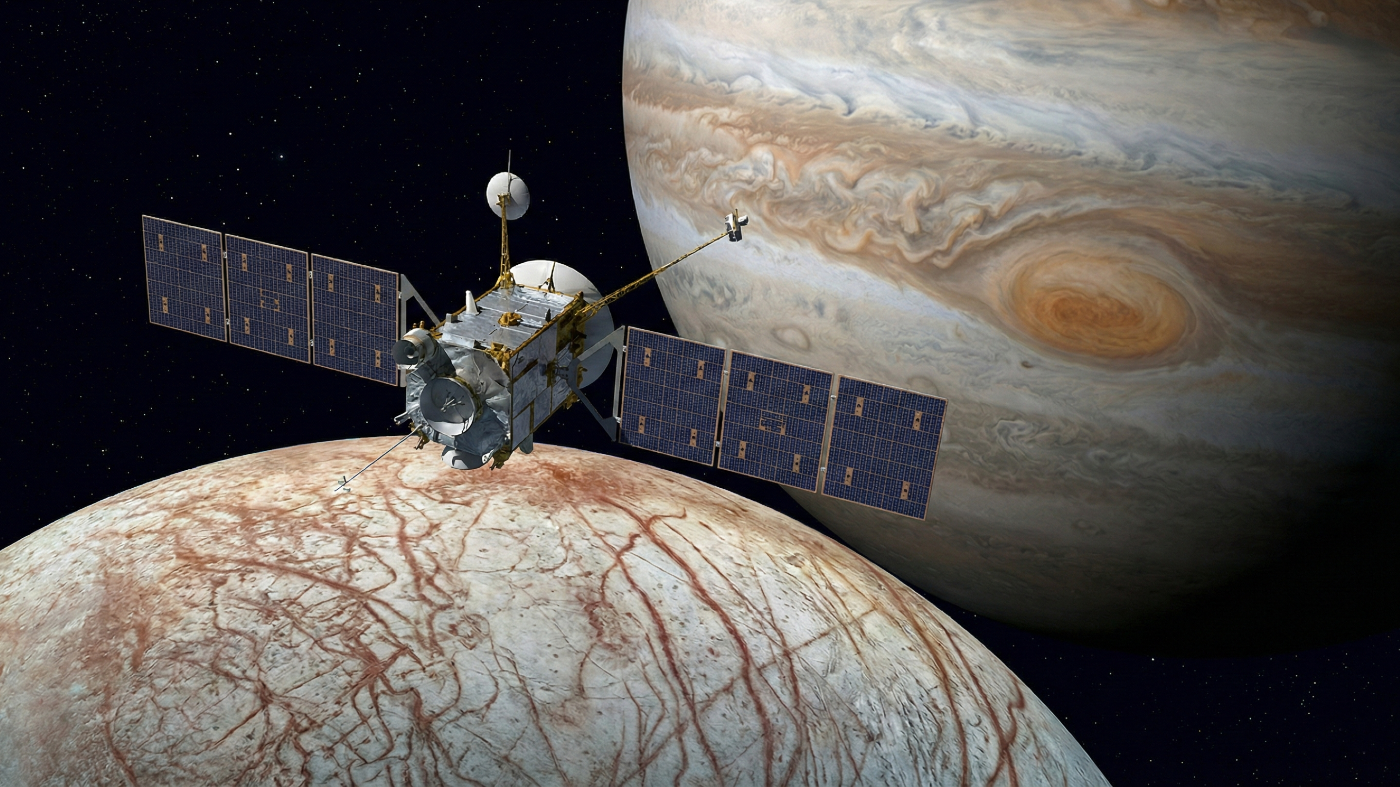 Missão Europa Clipper pode aproximar a ciência da resposta sobre vida em uma lua congelada de Júpiter