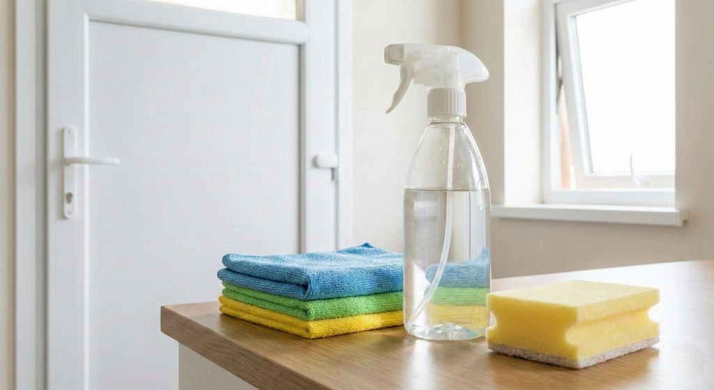 Com pouco material é possível fazer uma limpeza completa